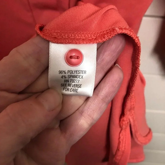 Croft & Barrow Blouse Tunic 3/4 Length Sleeves Button Up Size XXL - Picture 5 of 8